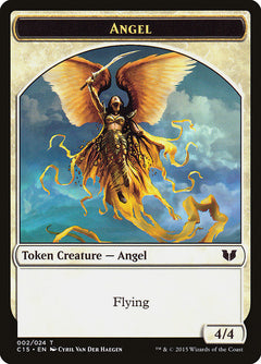 Spirit (022) // Angel Double-Sided Token [Commander 2015 Tokens]-2