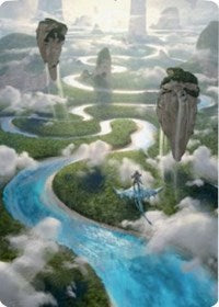 Clearwater Pathway Art Card [Zendikar Rising Art Series]-1
