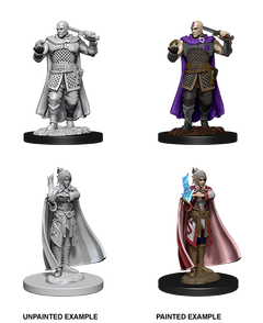 D&D Nolzurs Marvelous Unpainted Miniatures Human Ranger & Moon Elf Sorcerer-1