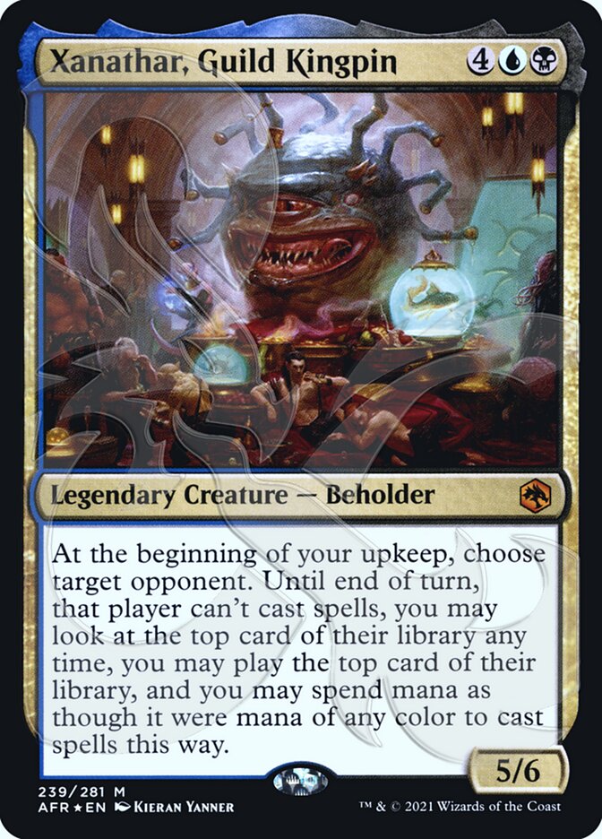 Xanathar, Guild Kingpin (Ampersand Promo) [Dungeons & Dragons: Adventures in the Forgotten Realms Promos]-1
