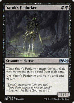Yarok's Fenlurker [Core Set 2020]-1