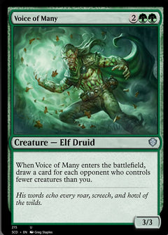 Voice of Many [Starter Commander Decks]-1