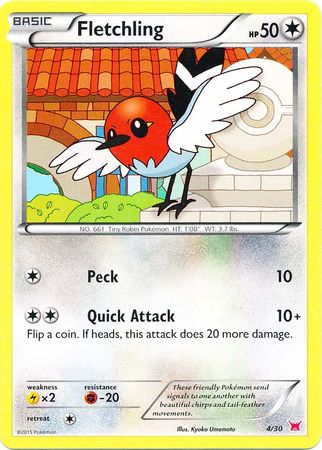 Fletchling (4/30) [XY: Trainer Kit 2 - Latias]-1