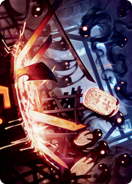 Smoke Spirits' Aid Art Card [Kamigawa: Neon Dynasty Art Series]-1