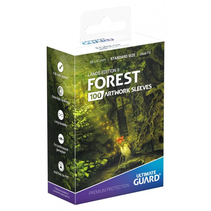 Ultimate Guard Lands Edition 2 Forest Standard Sleeves-1