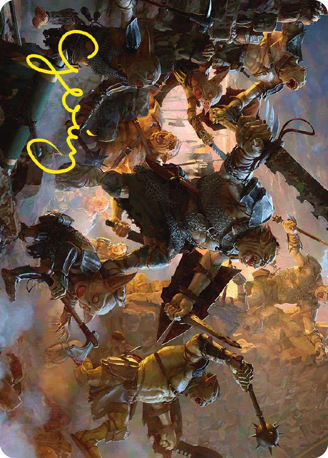 Thrill of Possibility Art Card (Gold-Stamped Signature) [The Lord of the Rings: Tales of Middle-earth Art Series]-1
