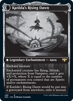 Katilda, Dawnhart Martyr // Katilda's Rising Dawn [Innistrad: Double Feature]-2