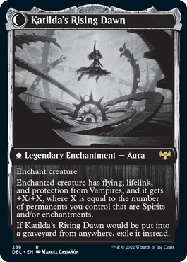 Katilda, Dawnhart Martyr // Katilda's Rising Dawn [Innistrad: Double Feature]-2
