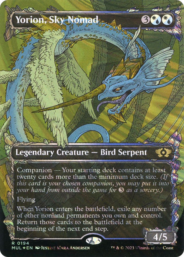 Yorion, Sky Nomad (Halo Foil) [Multiverse Legends]-1
