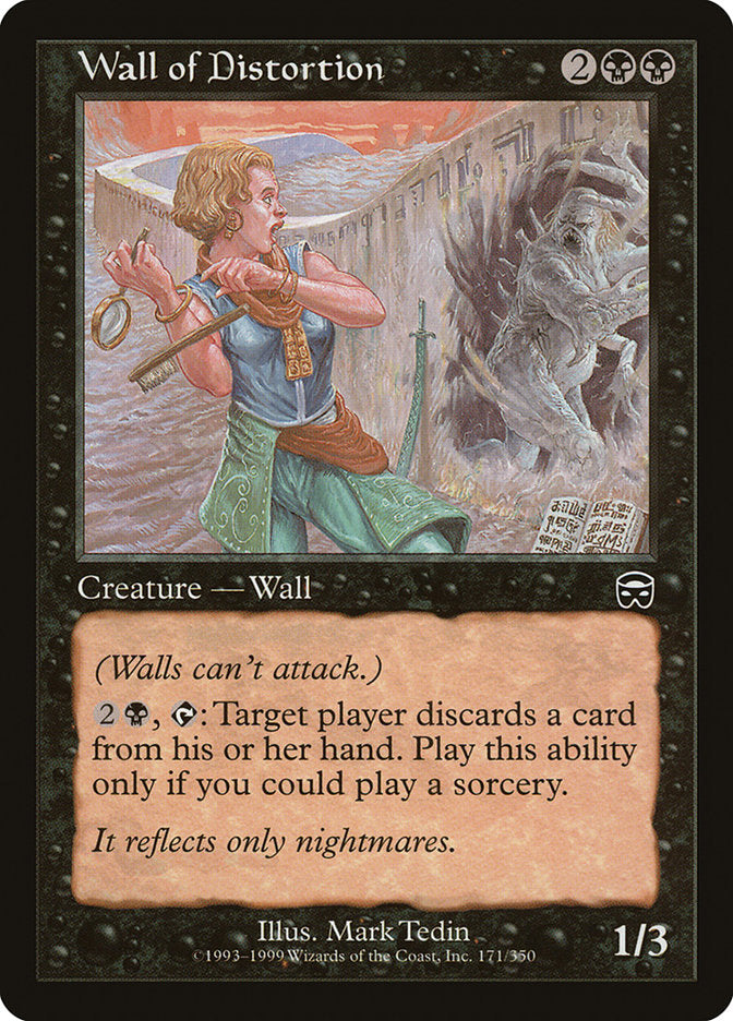 Wall of Distortion [Mercadian Masques]-1