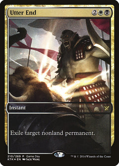 Utter End (Game Day) (Full Art) [Khans of Tarkir Promos]-1