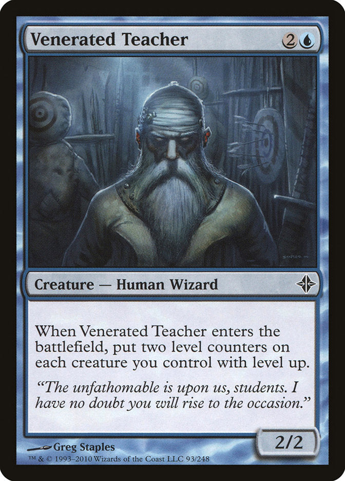 Venerated Teacher [Rise of the Eldrazi]-1