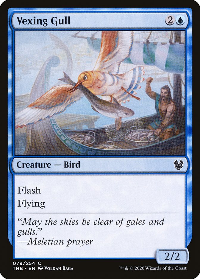 Vexing Gull [Theros Beyond Death]-1