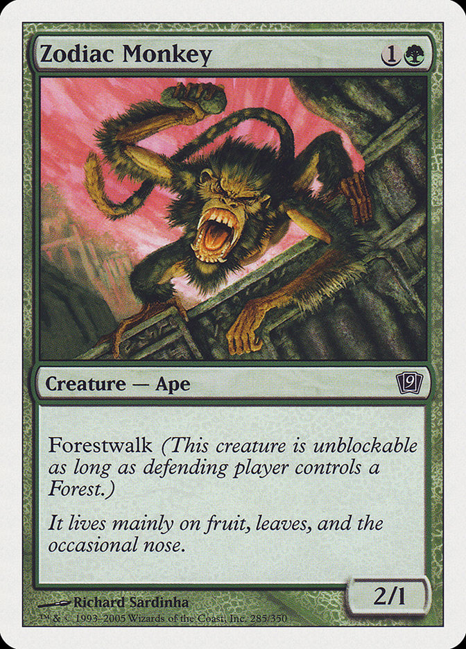 Zodiac Monkey [Ninth Edition]-1
