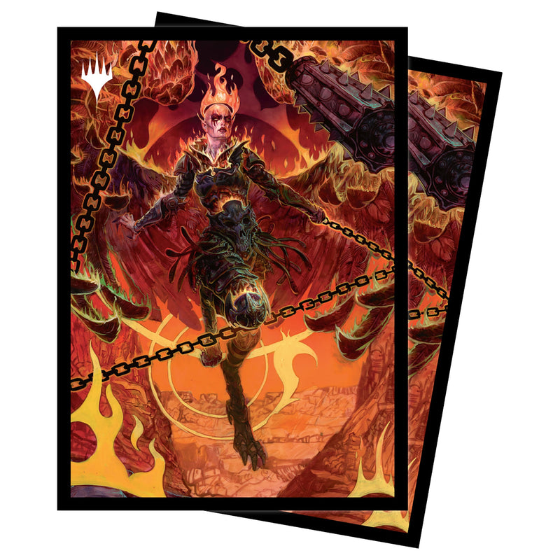 MTG Adventures in  the Forgotten Realms Sleeves - Zariel (V4)-1