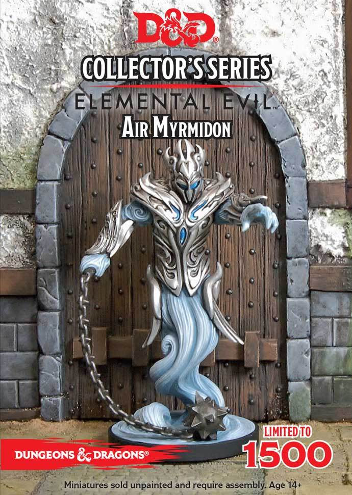 D&D Collectors Series Miniatures Elemental Evil Air Myrmidon-1