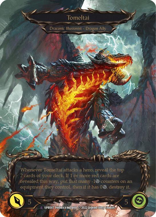 Invoke Tomeltai // Tomeltai (Marvel) [UPR007] (Uprising)  Cold Foil-2