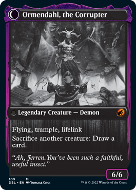 Jerren, Corrupted Bishop // Ormendahl, the Corrupted [Innistrad: Double Feature]-2