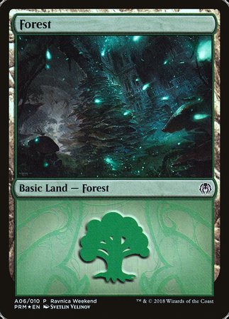 Forest - Golgari (A06) [GRN Ravnica Weekend]-1