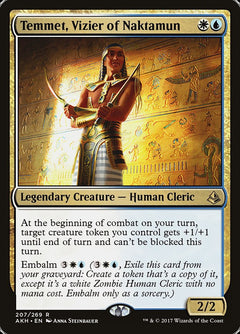Temmet, Vizier of Naktamun [Amonkhet]-1