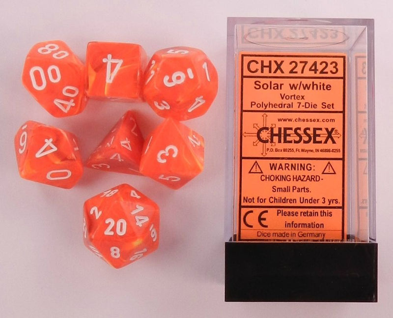 CHX 27423 Vortex Solar Yellow/White 7-Die Set-1