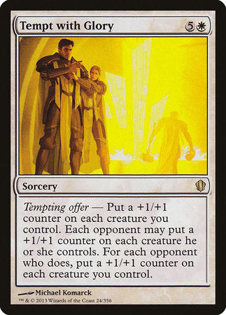 Tempt with Glory [Commander 2013]-1