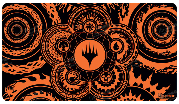 MTG - Playmat Mana 7 Color Wheel-1