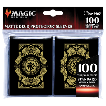 Mana 7 Plains Deck Protector Sleeves (100ct) for Magic: The Gathering