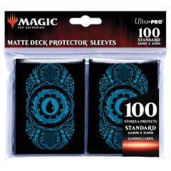 Mana 7 Island Deck Protector Sleeves (100ct) for Magic: The Gathering-1
