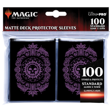 Mana 7 Swamp Deck Protector Sleeves (100ct) for Magic: The Gathering
