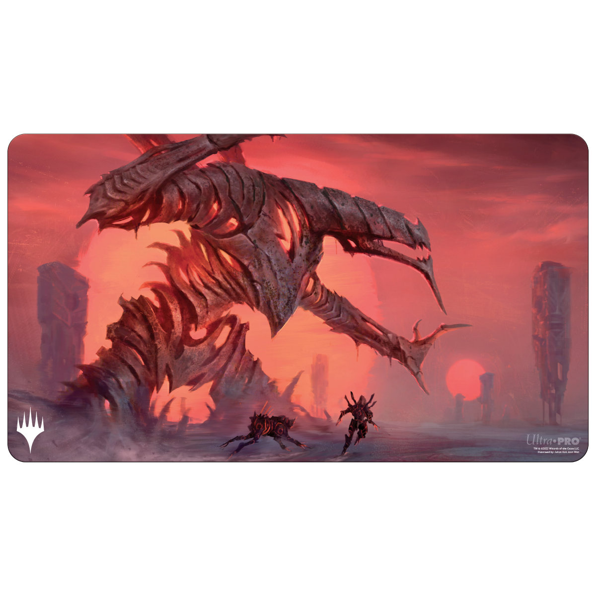 MTG - Playmat: Phyrexia: All Will Be One (Red Sun's Twilight)