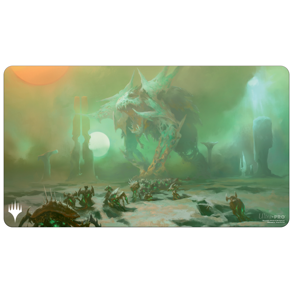 MTG - Playmat: Phyrexia: All Will Be One (Green Sun's Twilight)