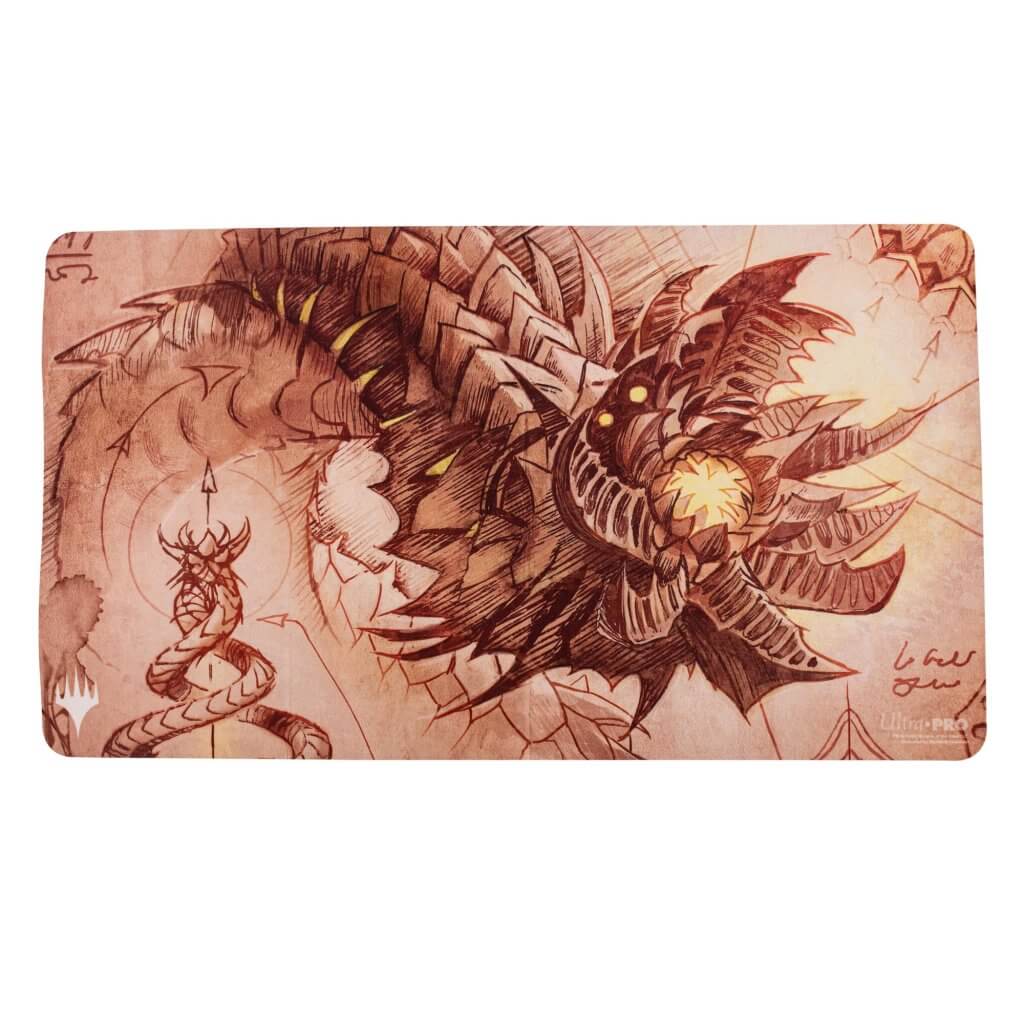 MTG - Playmat: Brothers War Schematic (Wurmcoil Engine)