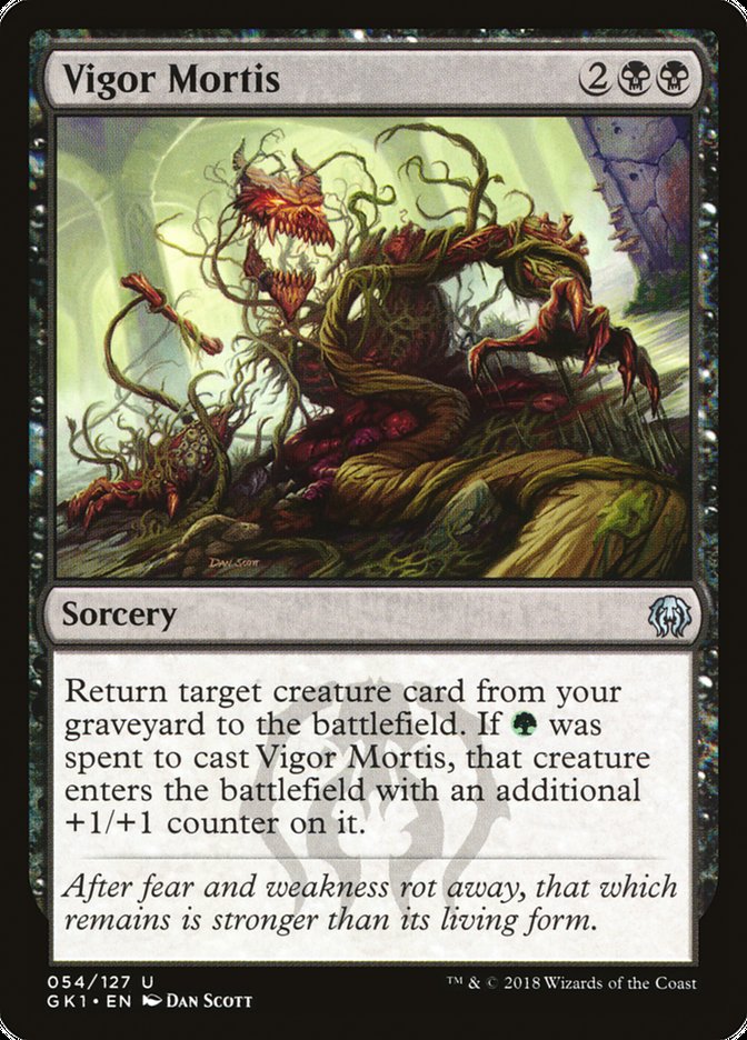 Vigor Mortis [Guilds of Ravnica Guild Kit]-1