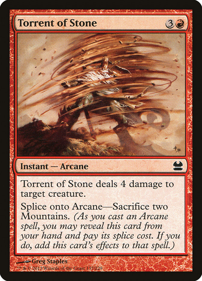 Torrent of Stone [Modern Masters]-1
