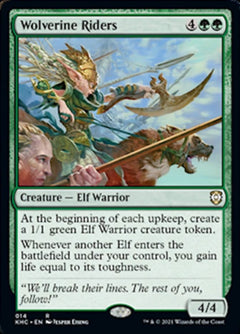 Wolverine Riders [Kaldheim Commander]-1