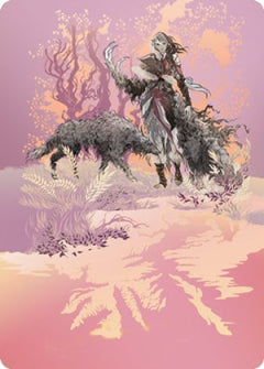 Arlinn, the Pack's Hope 2 Art Card [Innistrad: Midnight Hunt Art Series]-1