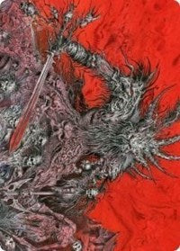 Varragoth, Bloodsky Sire Art Card [Kaldheim Art Series]-1
