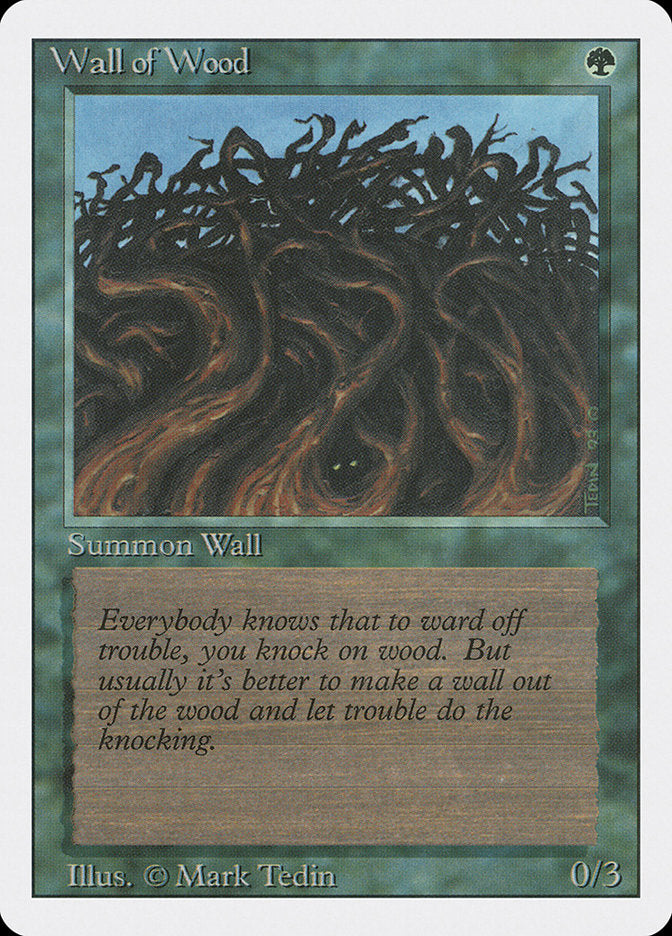 Wall of Wood [Revised Edition]-1