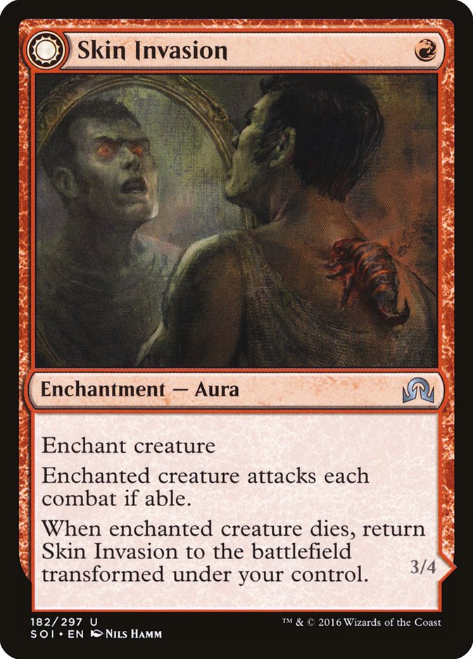 Skin Invasion // Skin Shedder [Shadows over Innistrad]-1