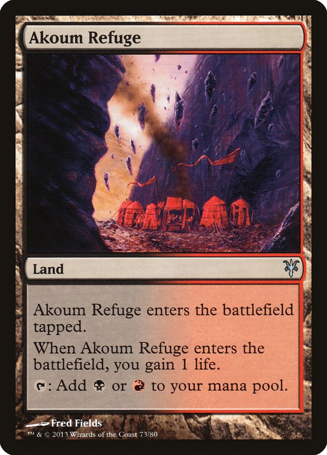 Akoum Refuge [Duel Decks: Sorin vs. Tibalt]-1