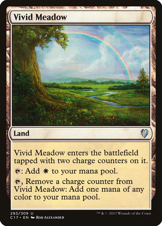 Vivid Meadow [Commander 2017]-1