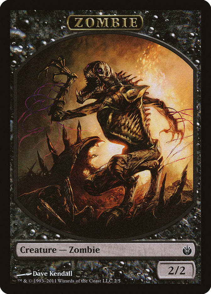 Zombie Token [Mirrodin Besieged Tokens]-1