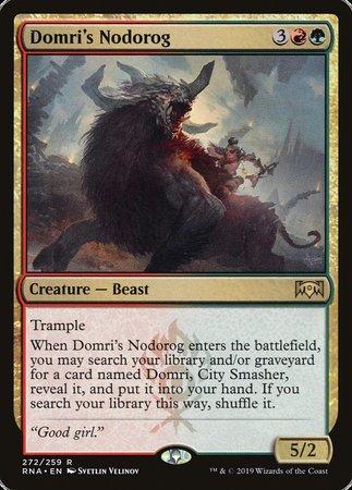 Domri's Nodorog [Ravnica Allegiance]-1
