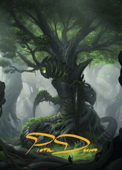 Forest Art Card (Gold-Stamped Signature) [The Brothers' War Art Series]-1