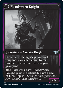 Bloodsworn Squire // Bloodsworn Knight [Innistrad: Double Feature]-2