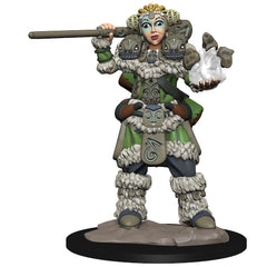 WizKids Wardlings RPG Figures Girl Druid & Stone Creature-1