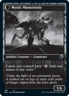 Mystic Skull // Mystic Monstrosity [Innistrad: Double Feature]-2