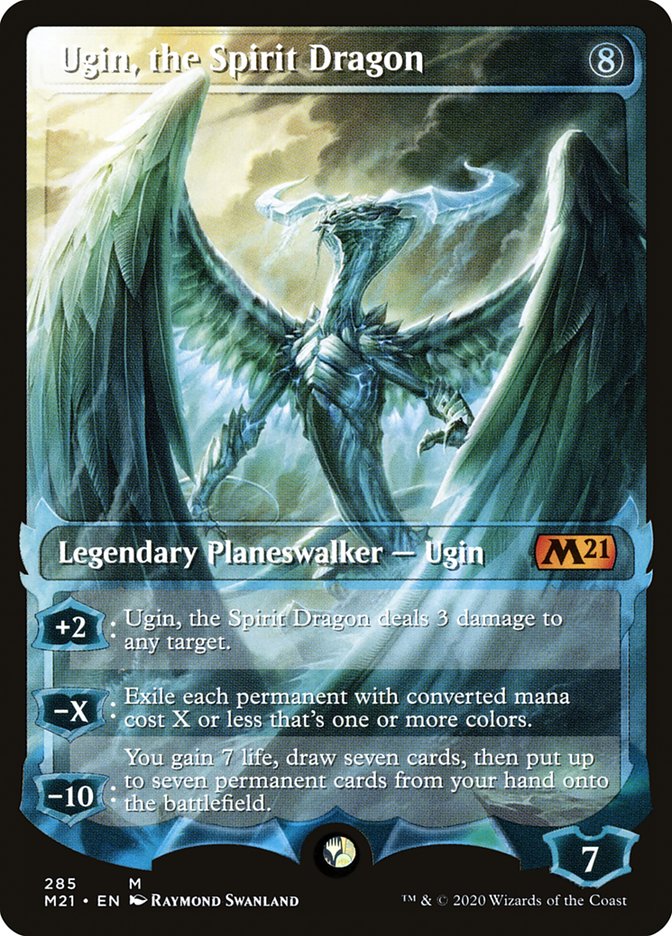 Ugin, the Spirit Dragon (285) (Extended Art) [Core Set 2021]-1