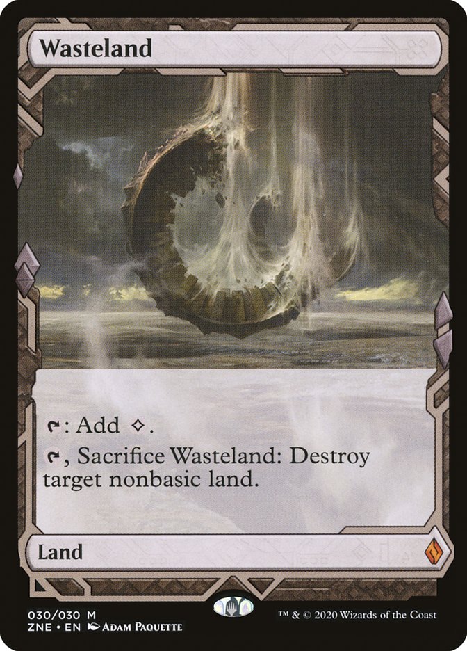 Wasteland (Expeditions) [Zendikar Rising Expeditions]-1